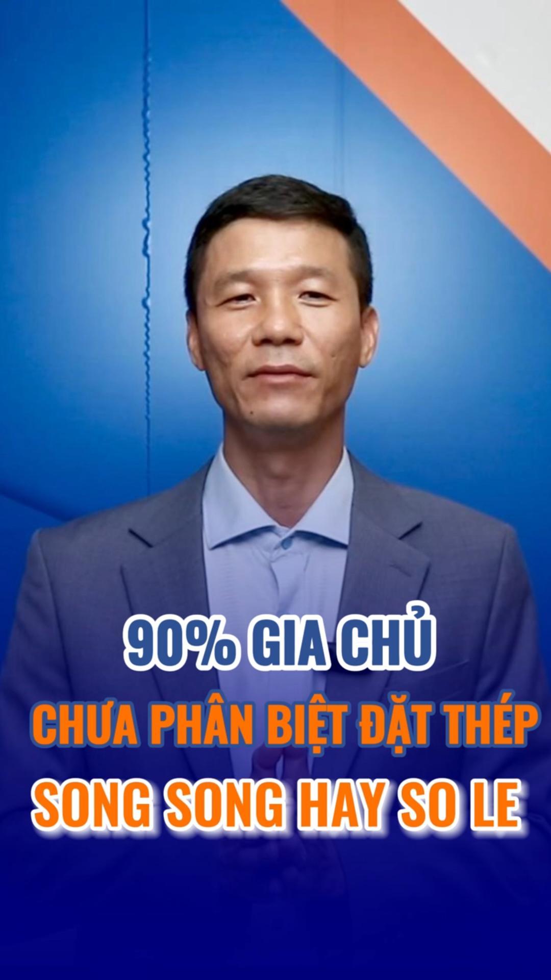 90% gia chủ chưa phân biệt được phương pháp đặt thép song song hay so le