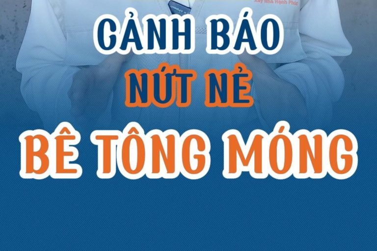 cover nứt nẻ bê tông