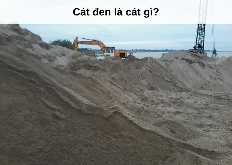 Cát đen là cát gì