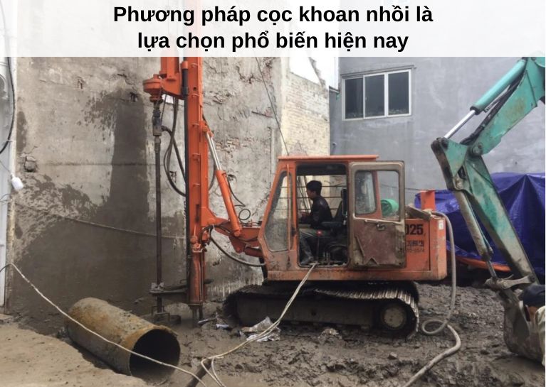 Phương pháp cọc khoan nhồi