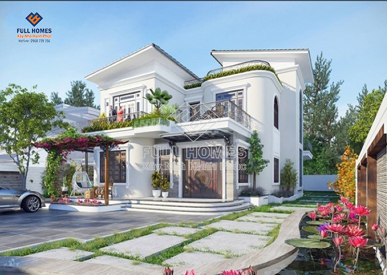 Full Homes xây nhà trọn gói biệt thự vườn