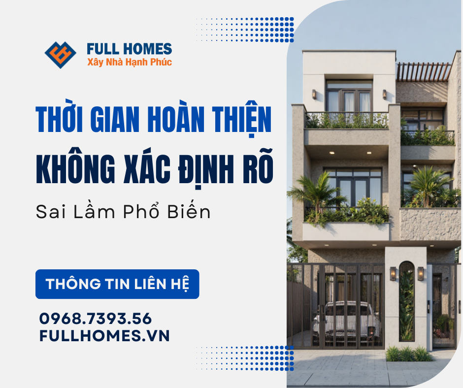 Không xác định rõ mục tiêu và thời gian hoàn thành ngay từ đầu