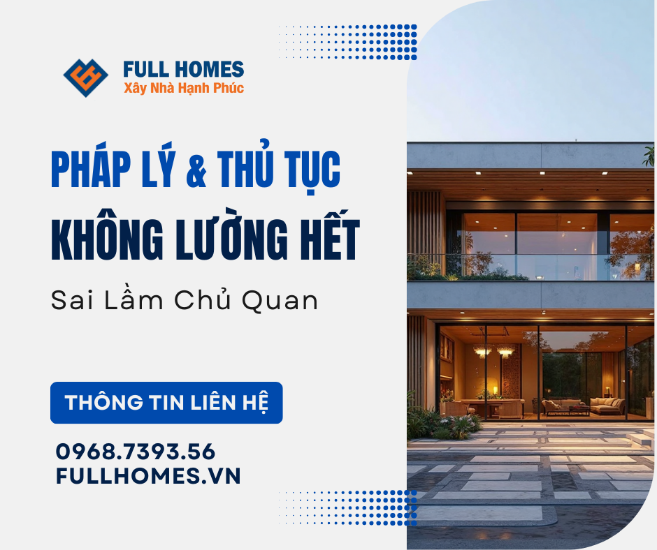 Không lường trước các yếu tố pháp lý và thủ tục